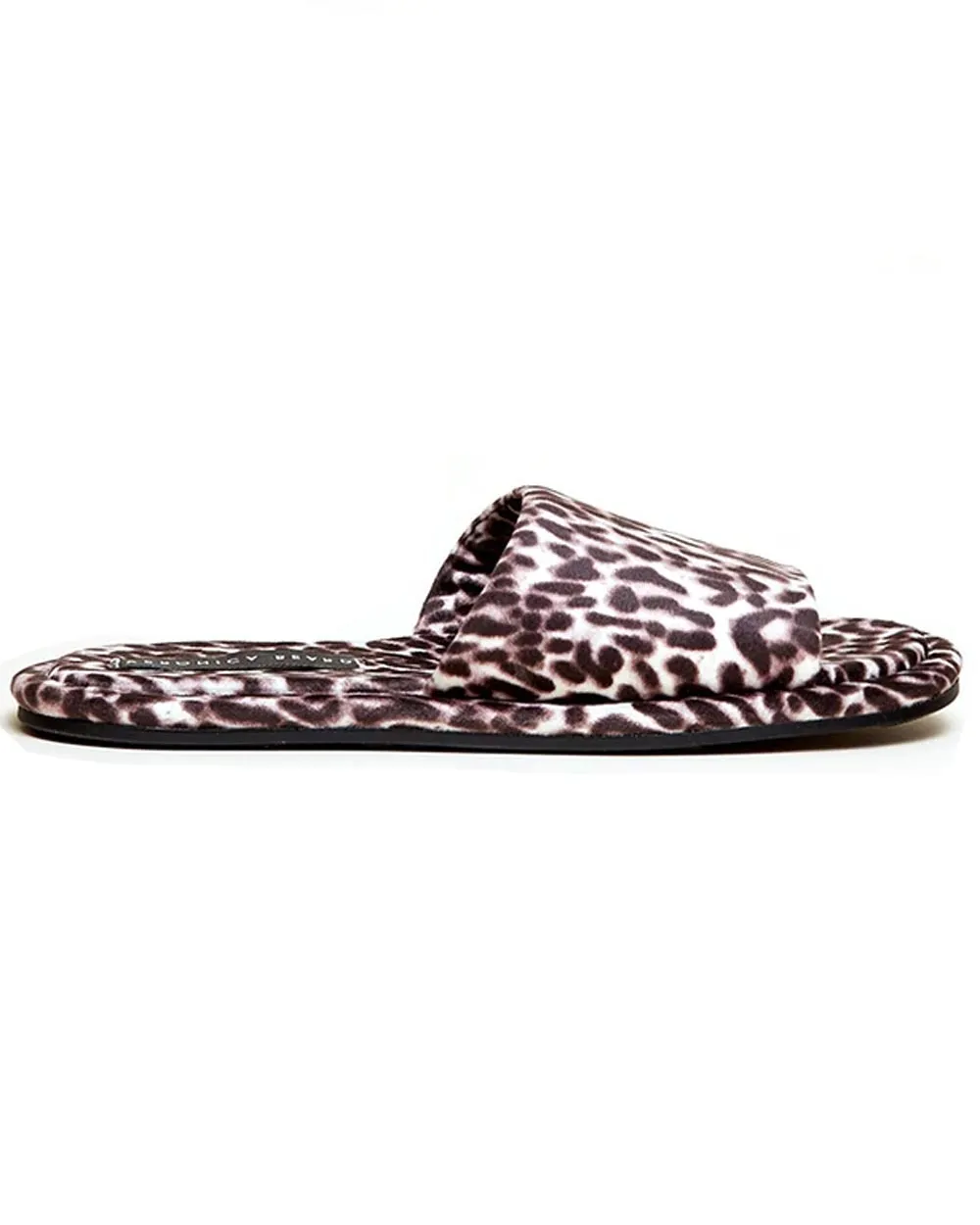 Espresso Leopard Print Gillian Slide