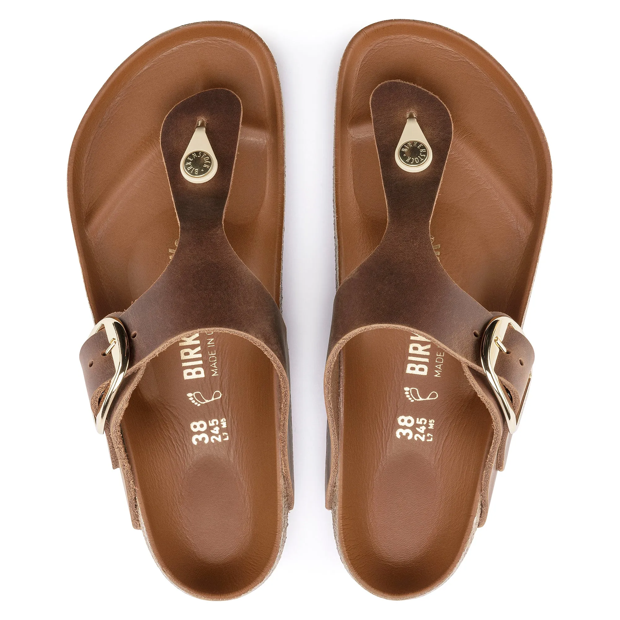 Gizeh Big Buckle | Cognac