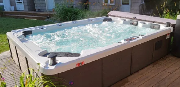 Grand Bend AI Hot Tub | 8-9 Person 94-Jet | 300 x 228 cm