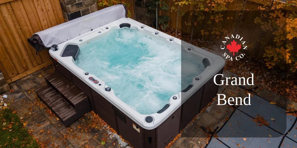 Grand Bend AI Hot Tub | 8-9 Person 94-Jet | 300 x 228 cm