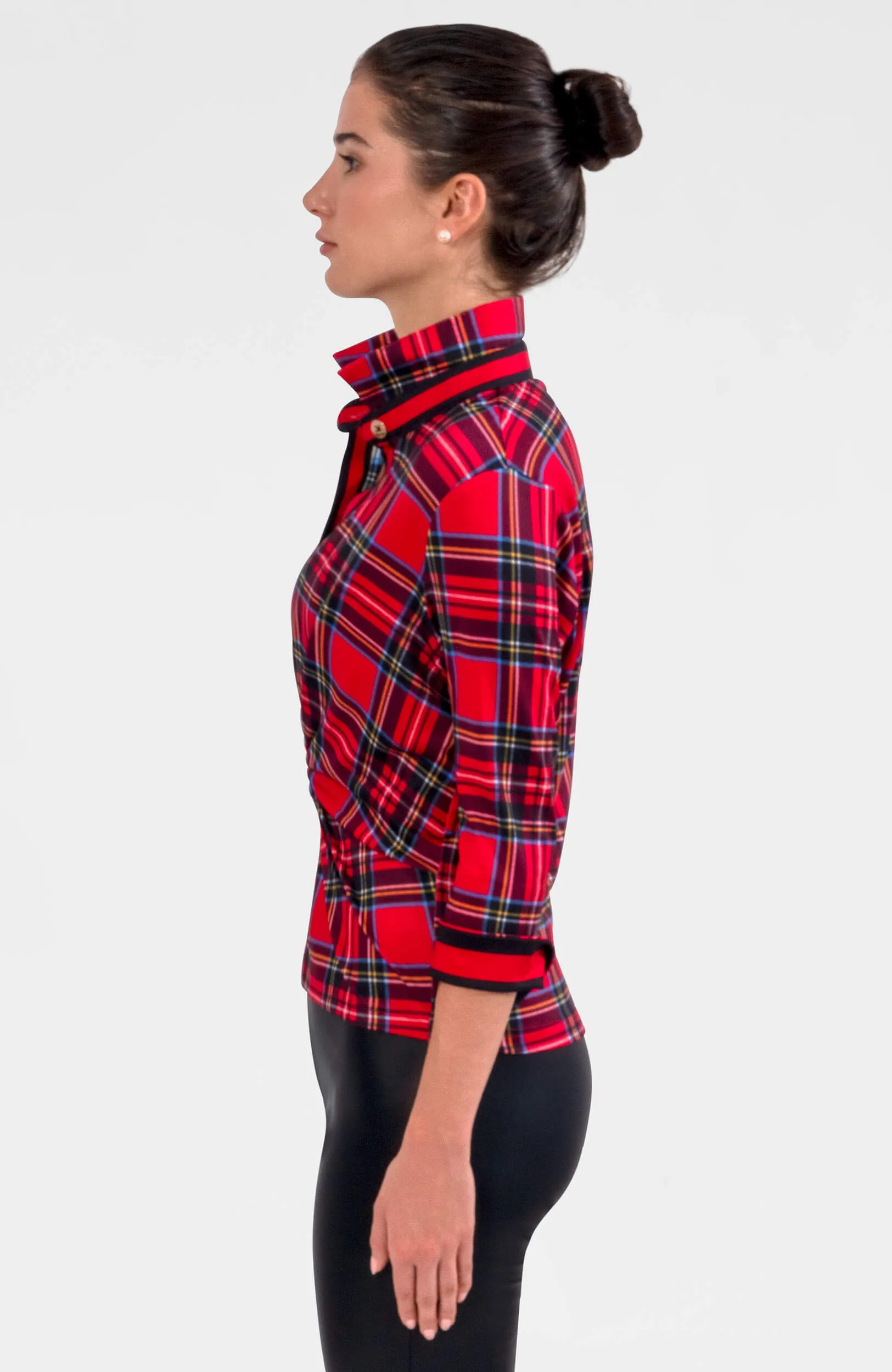 Gretchen Scott Twist & Shout Top - Duke of York - Red Multi