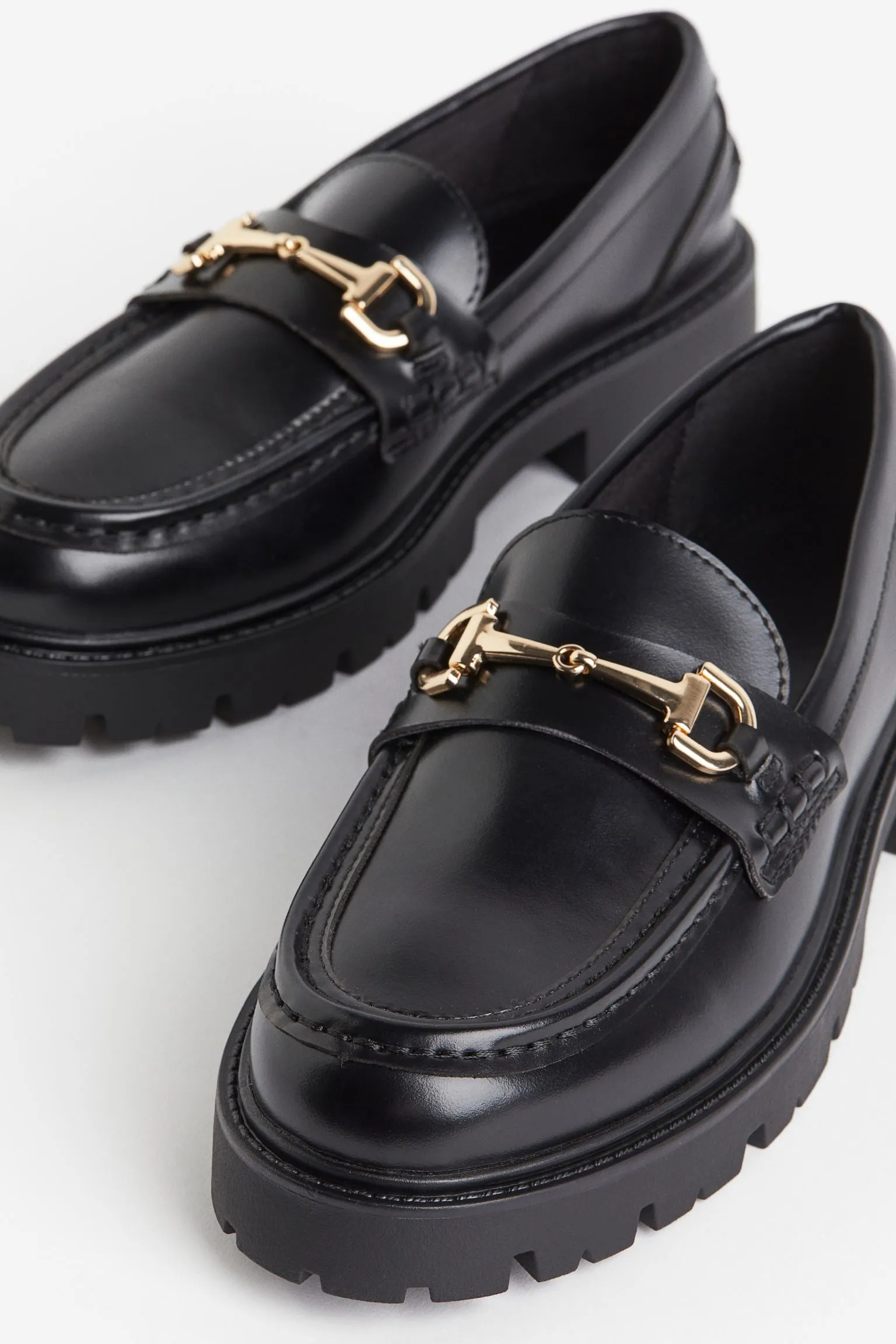 H&M Chunky loafers, black