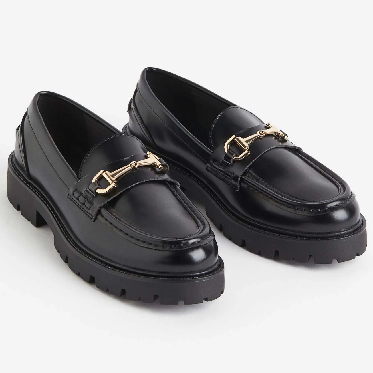 H&M Chunky loafers, black