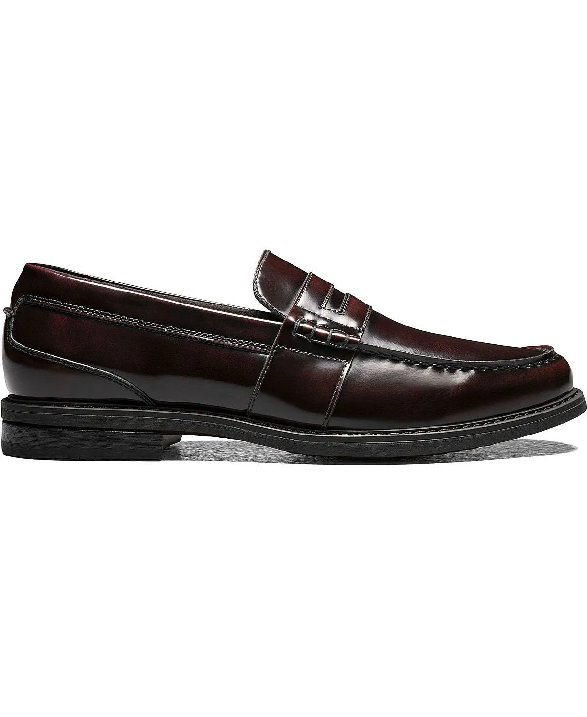 Lincoln Men's Penny Loafers moc toe Nunn Bush