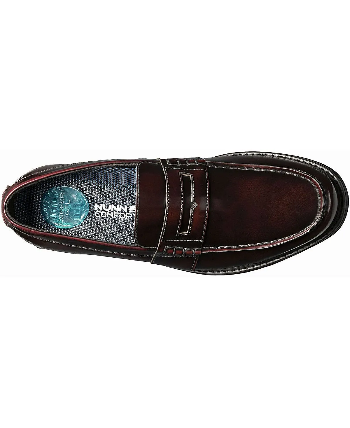 Lincoln Men's Penny Loafers moc toe Nunn Bush