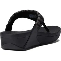 Lulu Art Denim Black Fitflop