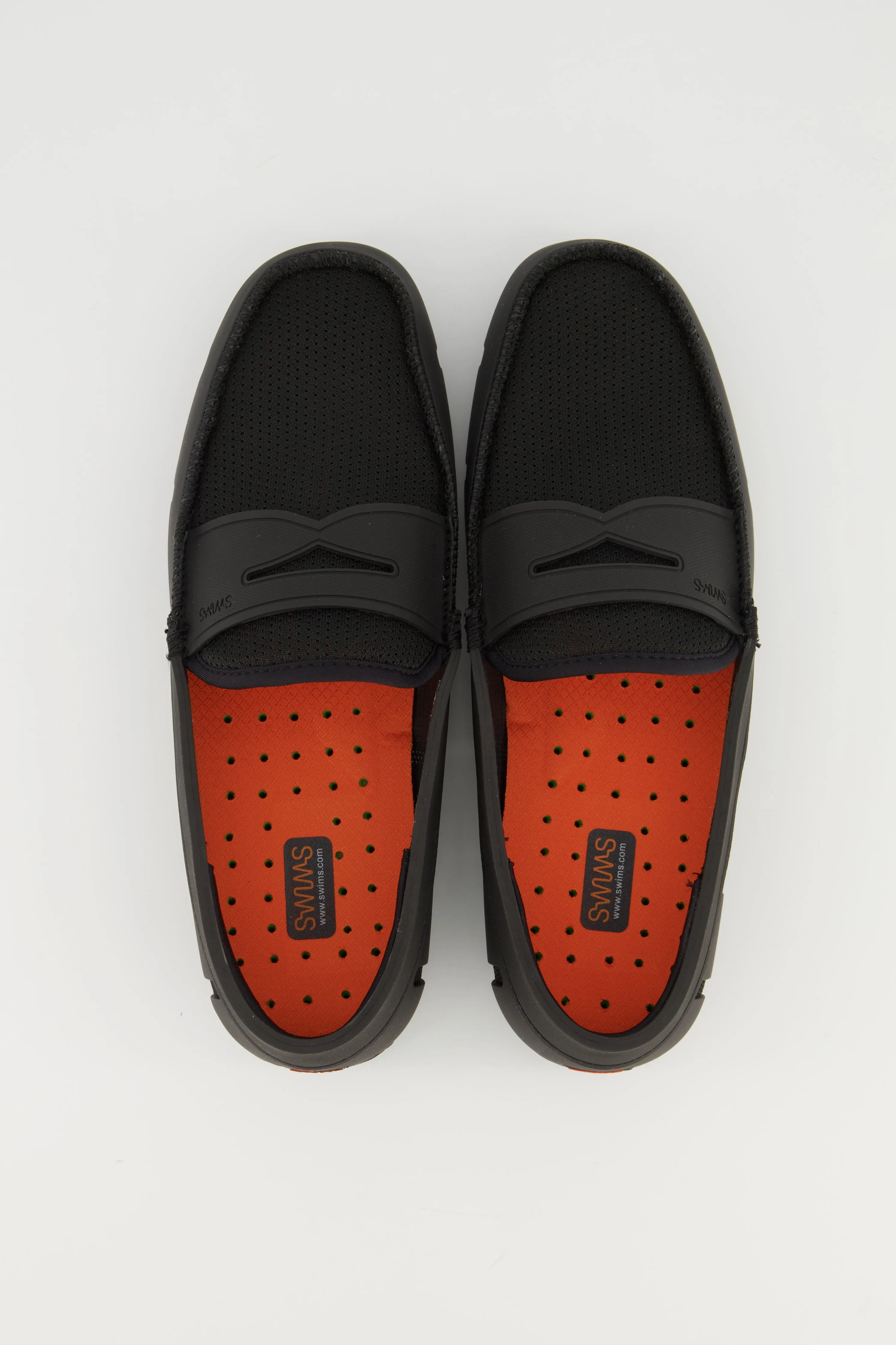 Men's SWIMS Black Penny Loafer