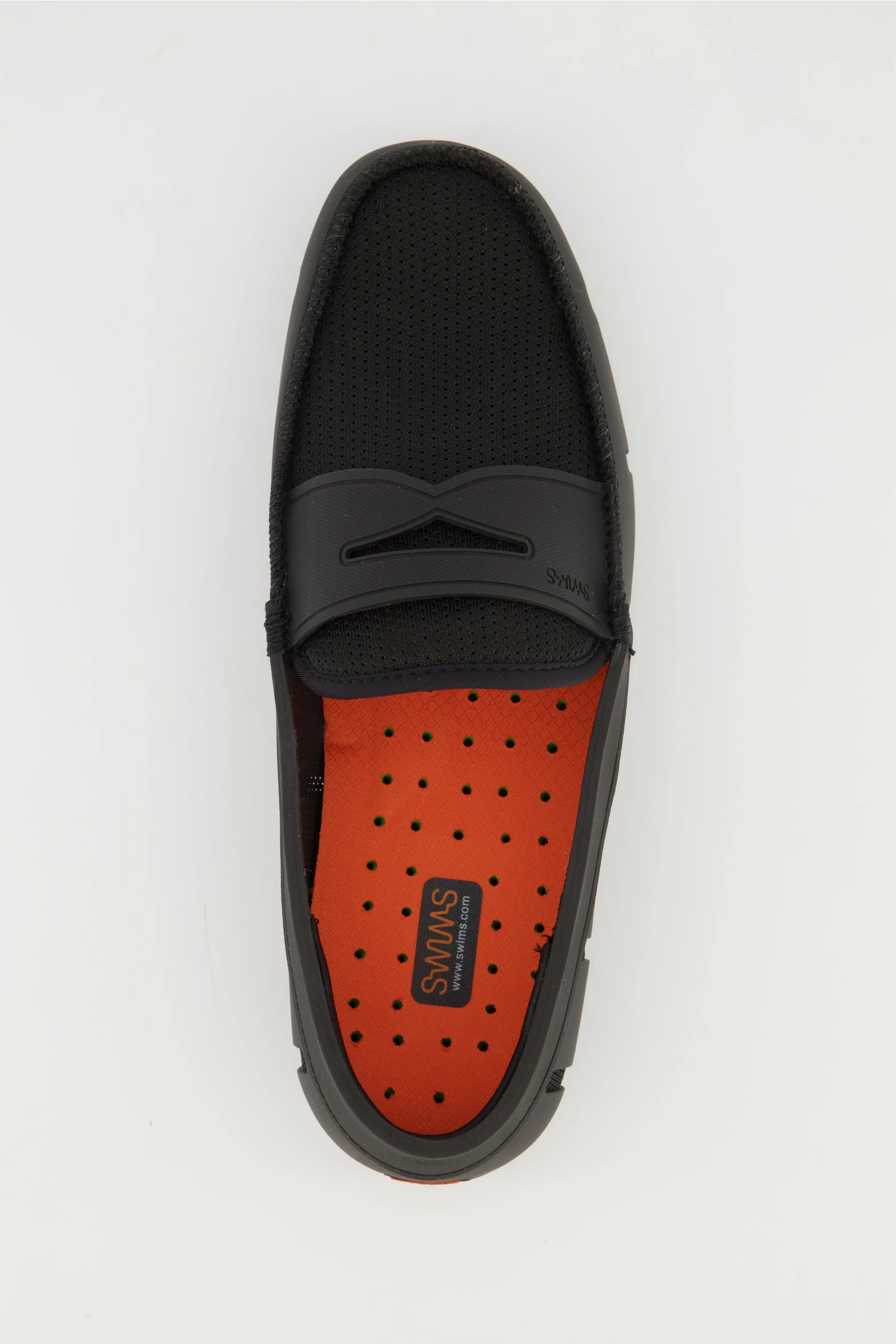 Men's SWIMS Black Penny Loafer