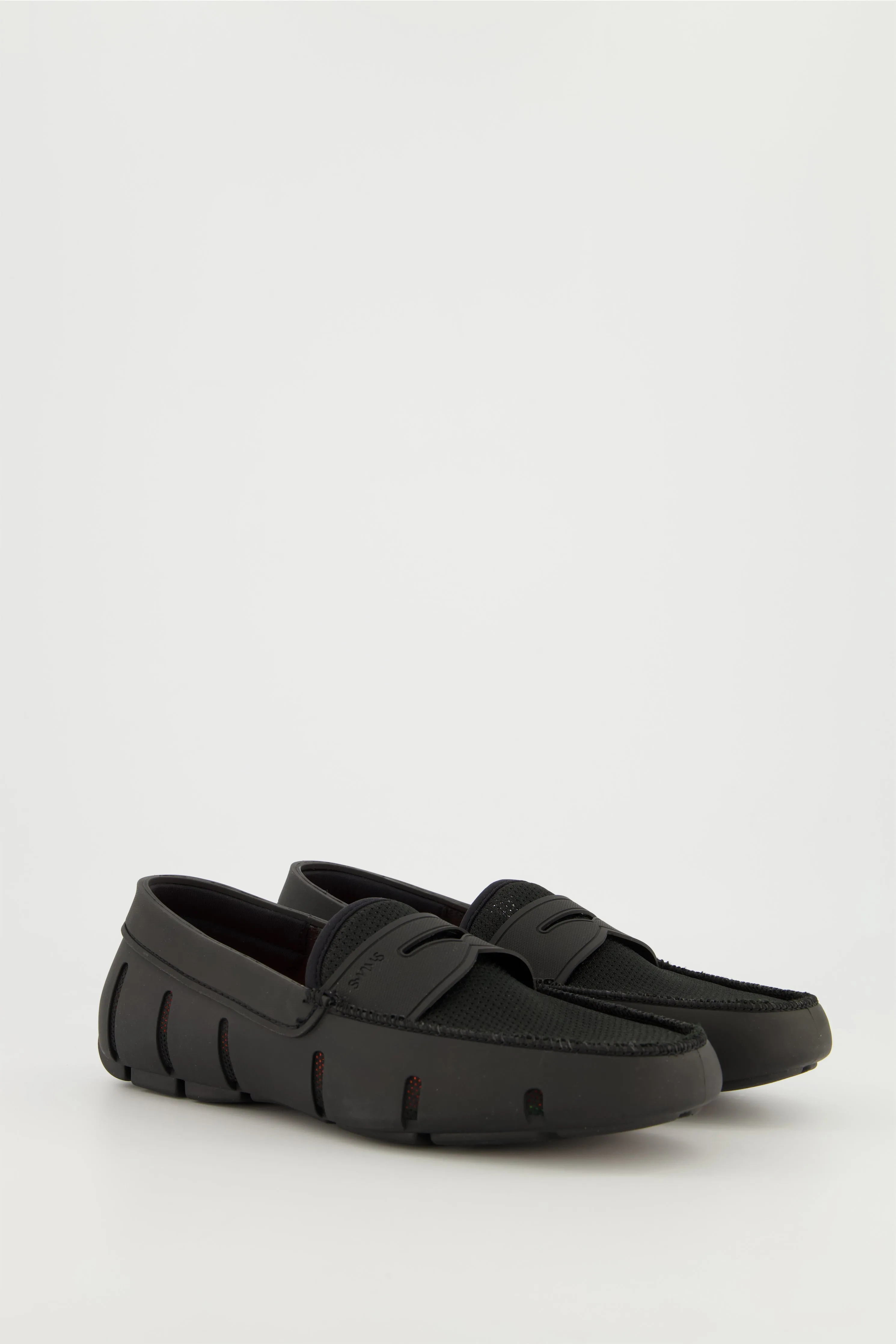 Men's SWIMS Black Penny Loafer