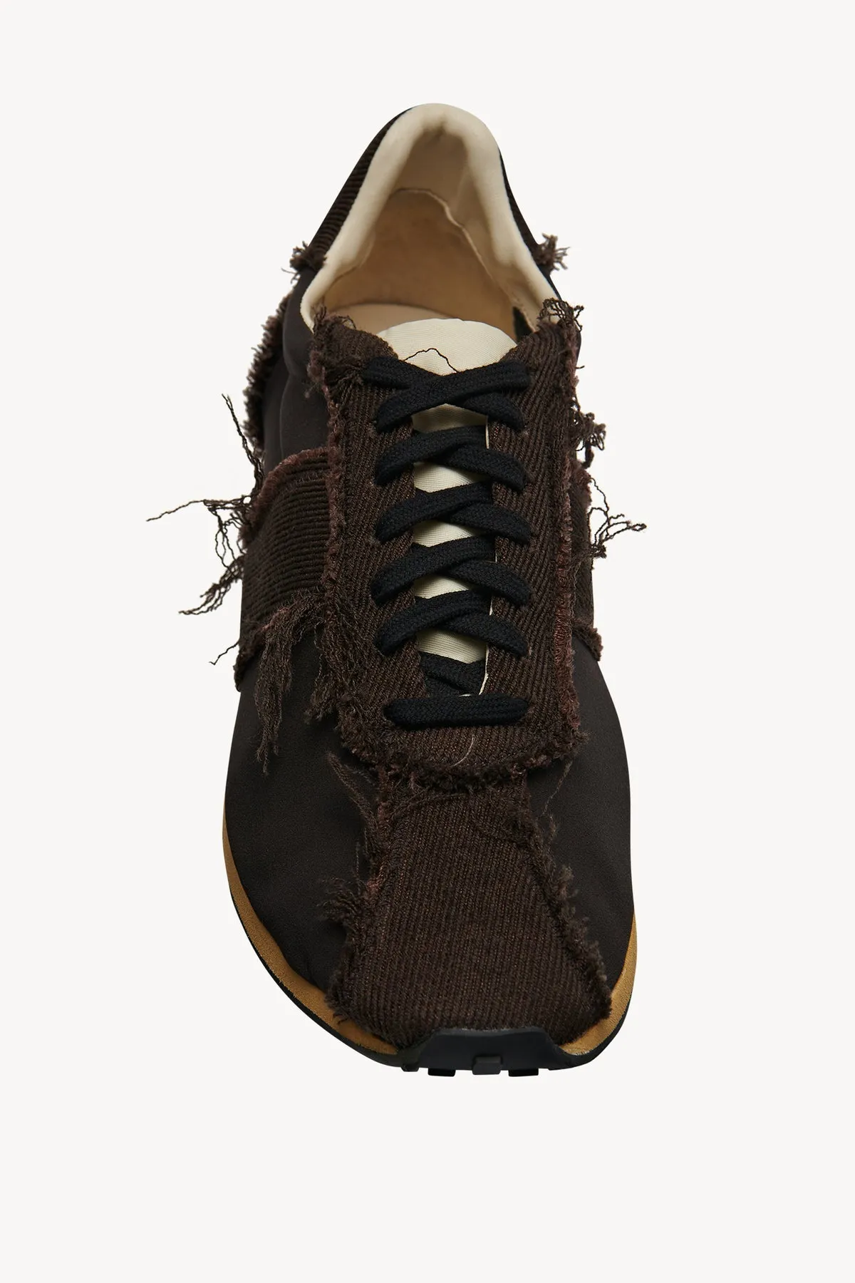 Mica Sneaker In Wool, Linen And Nylon