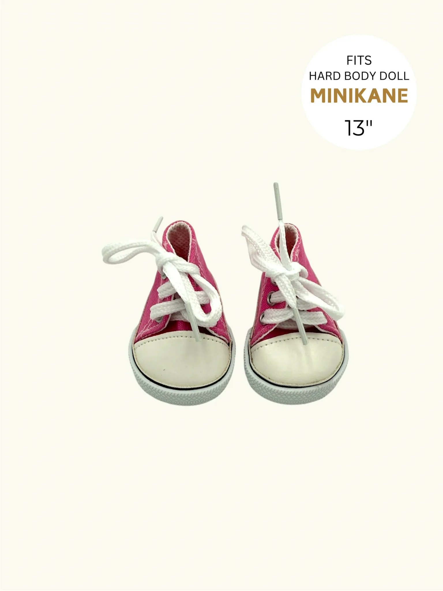 Minikane Doll Shoes | Doll Sneakers - Pink