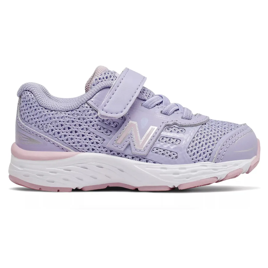 New Balance Clear Amethyst/Oxygen Pink 680v5 A/C Baby/Toddler Sneaker