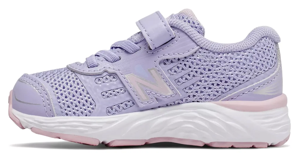 New Balance Clear Amethyst/Oxygen Pink 680v5 A/C Baby/Toddler Sneaker