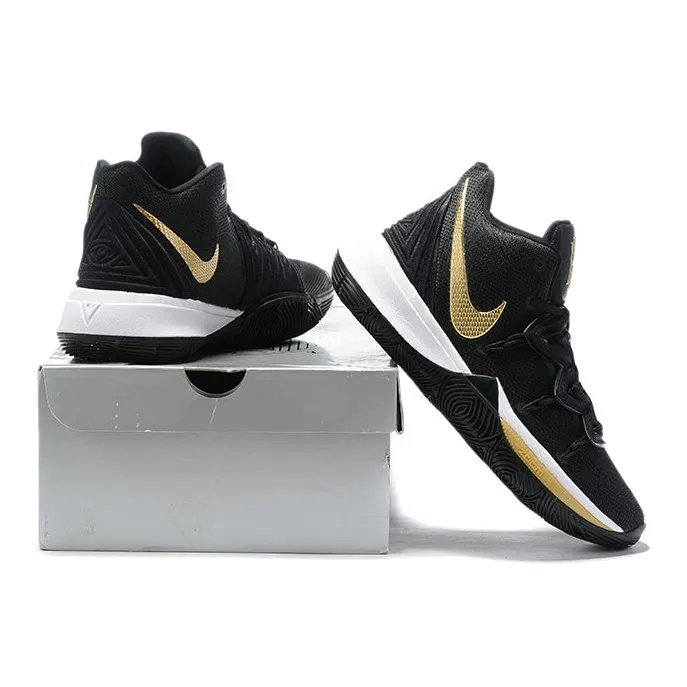 NIKE KYRIE 5 x BLACK METALLIC GOLD