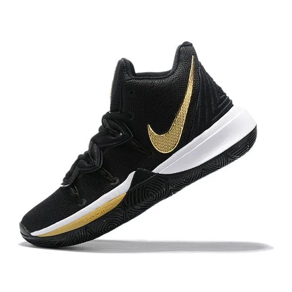 NIKE KYRIE 5 x BLACK METALLIC GOLD