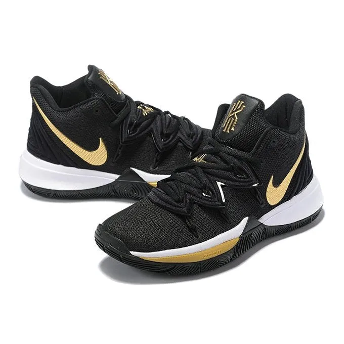 NIKE KYRIE 5 x BLACK METALLIC GOLD