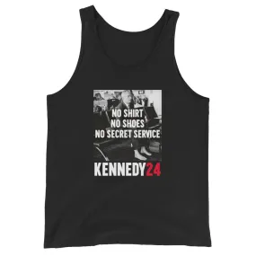 No Shirt, No Shoes, No Secret Service Men's Tank Top