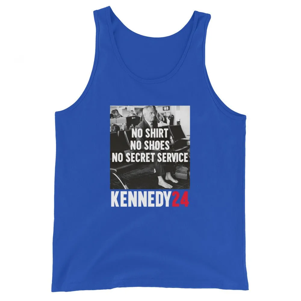 No Shirt, No Shoes, No Secret Service Men's Tank Top