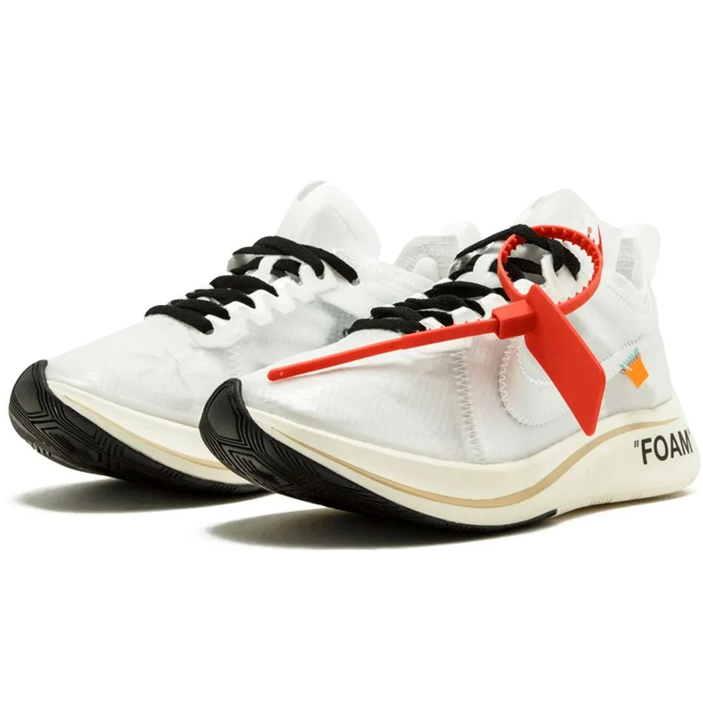 OFF-WHITE x Nike Zoom Fly "White-White-Muslin"