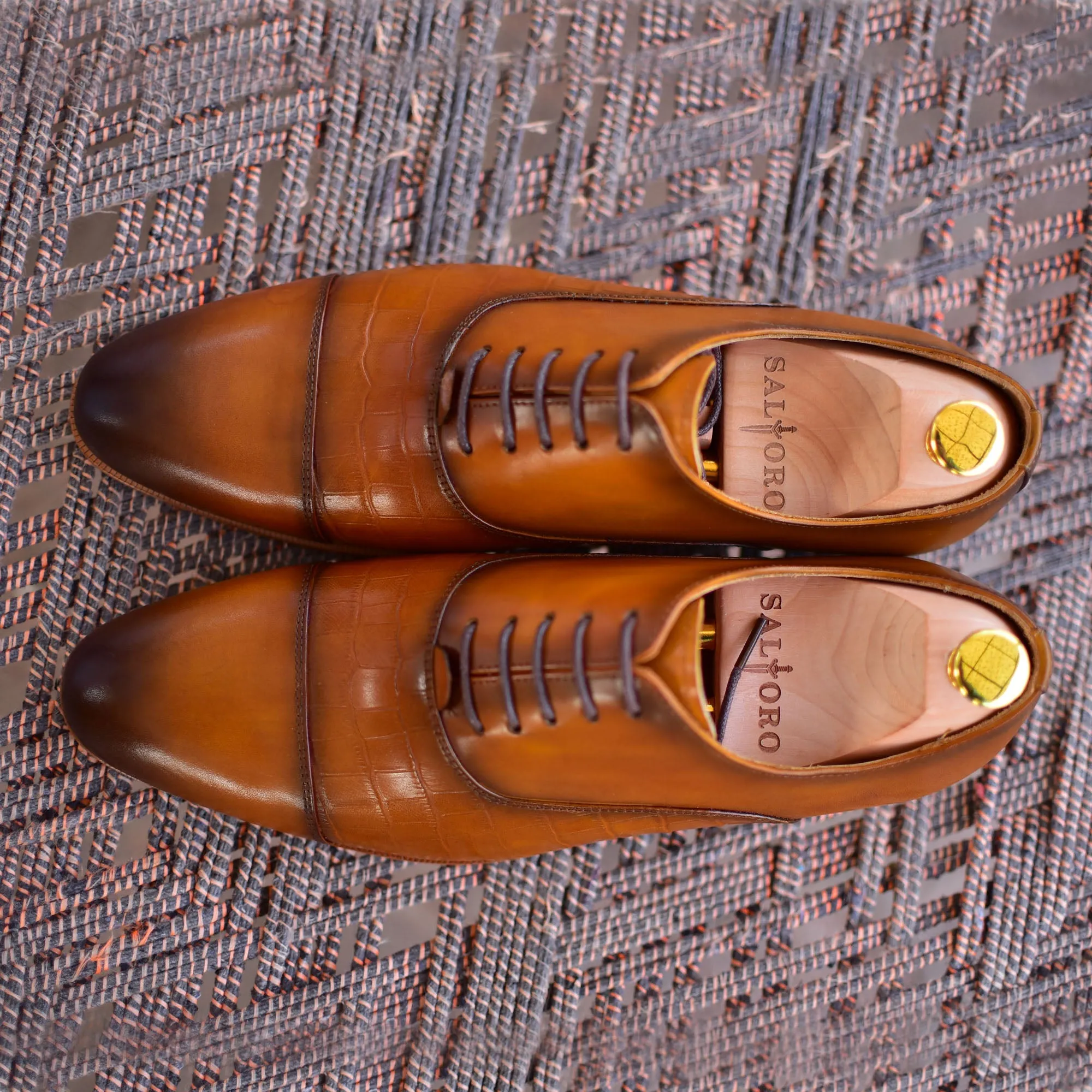 Phillips | Cap-Toe Dress Oxfords