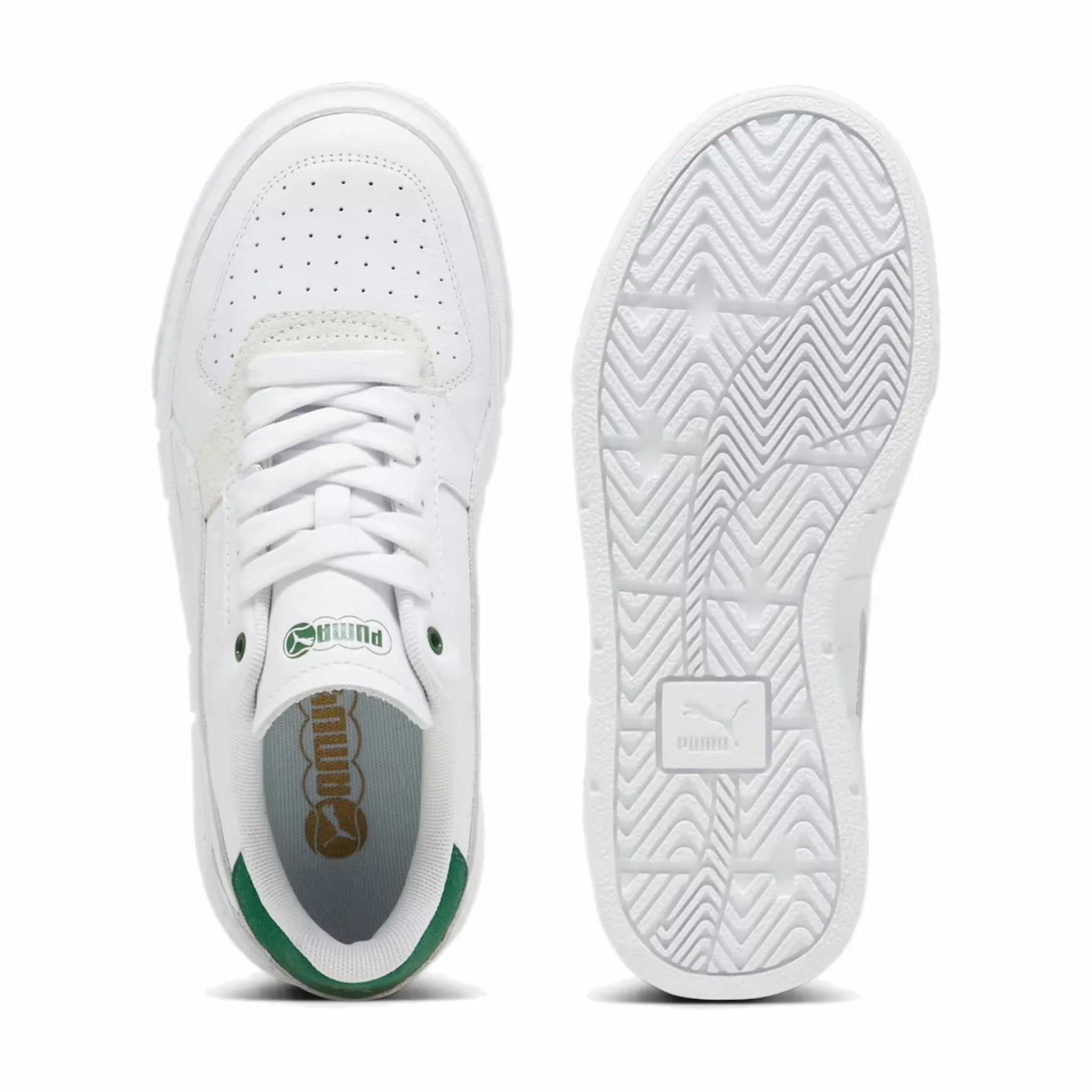 Puma Women's Cali Court Match (Puma White/Archive Green)