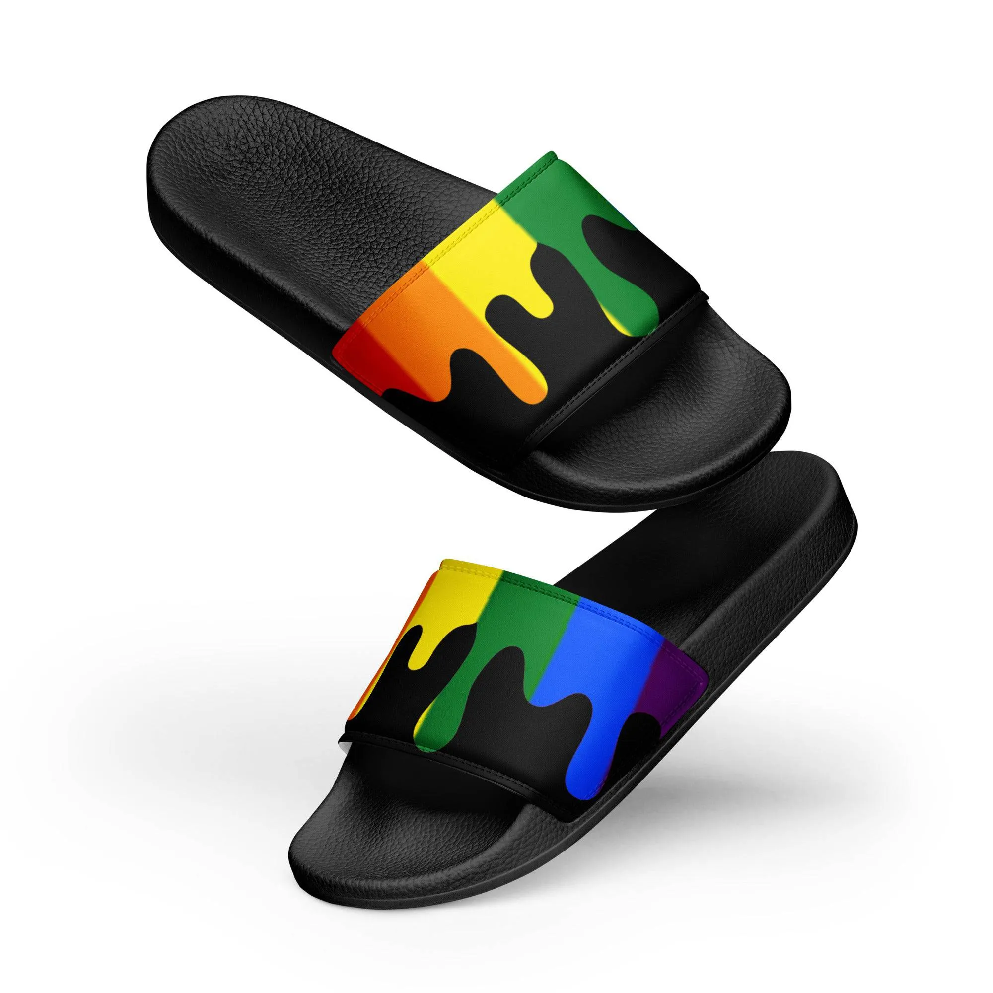 Rainbow Melting Women’s Size slides