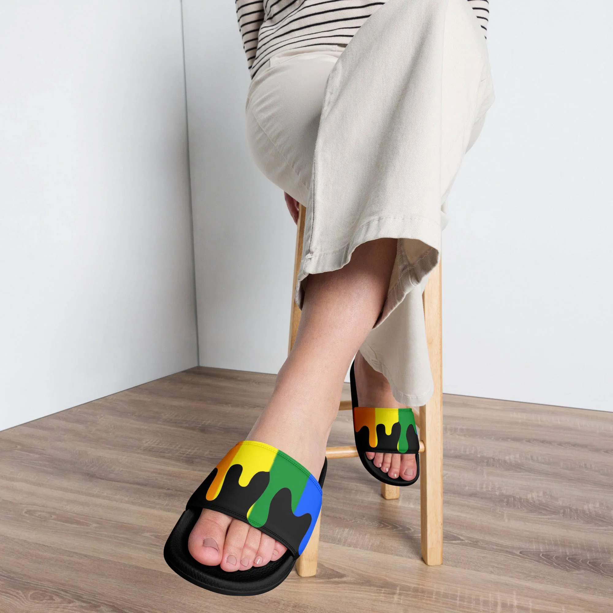 Rainbow Melting Women’s Size slides