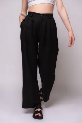 Rolla's Chloe Pleated Linen Pants