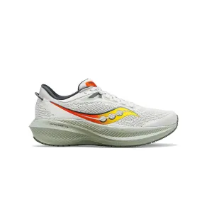 Saucony Triumph 21 White Yellow SS24 Sneakers