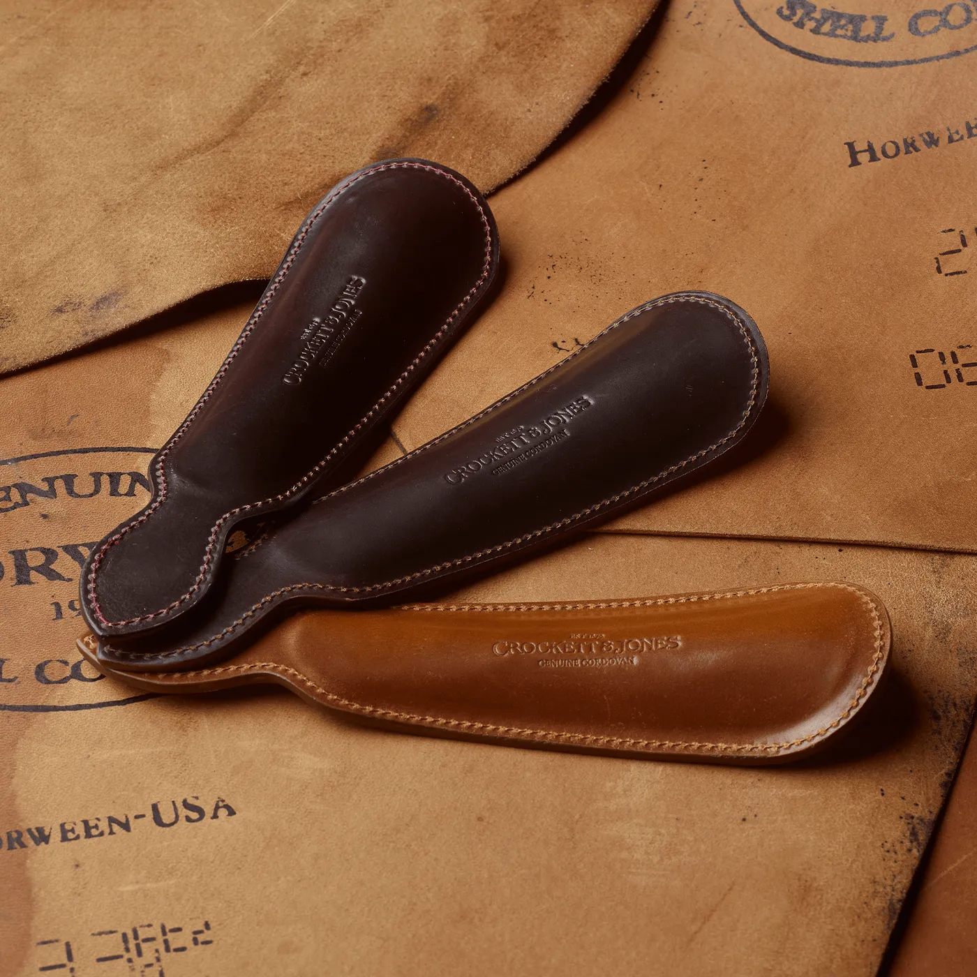 Shoe Horn Whisky Cordovan