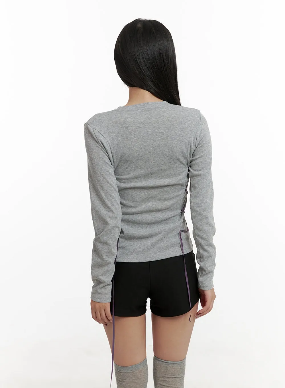 Side Strap Long Sleeve CY403