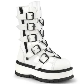 SLACKER-160 White Patent