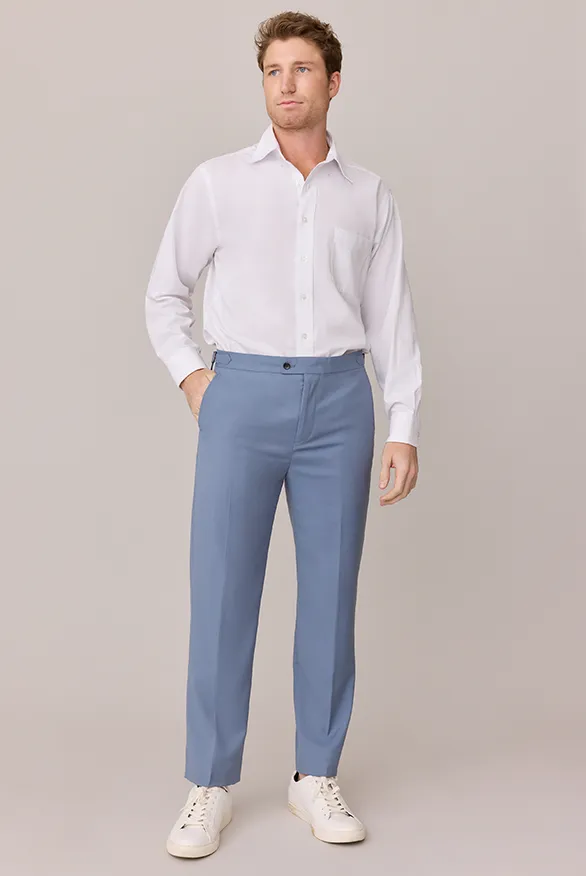 Steel Blue Pants | Made To Order