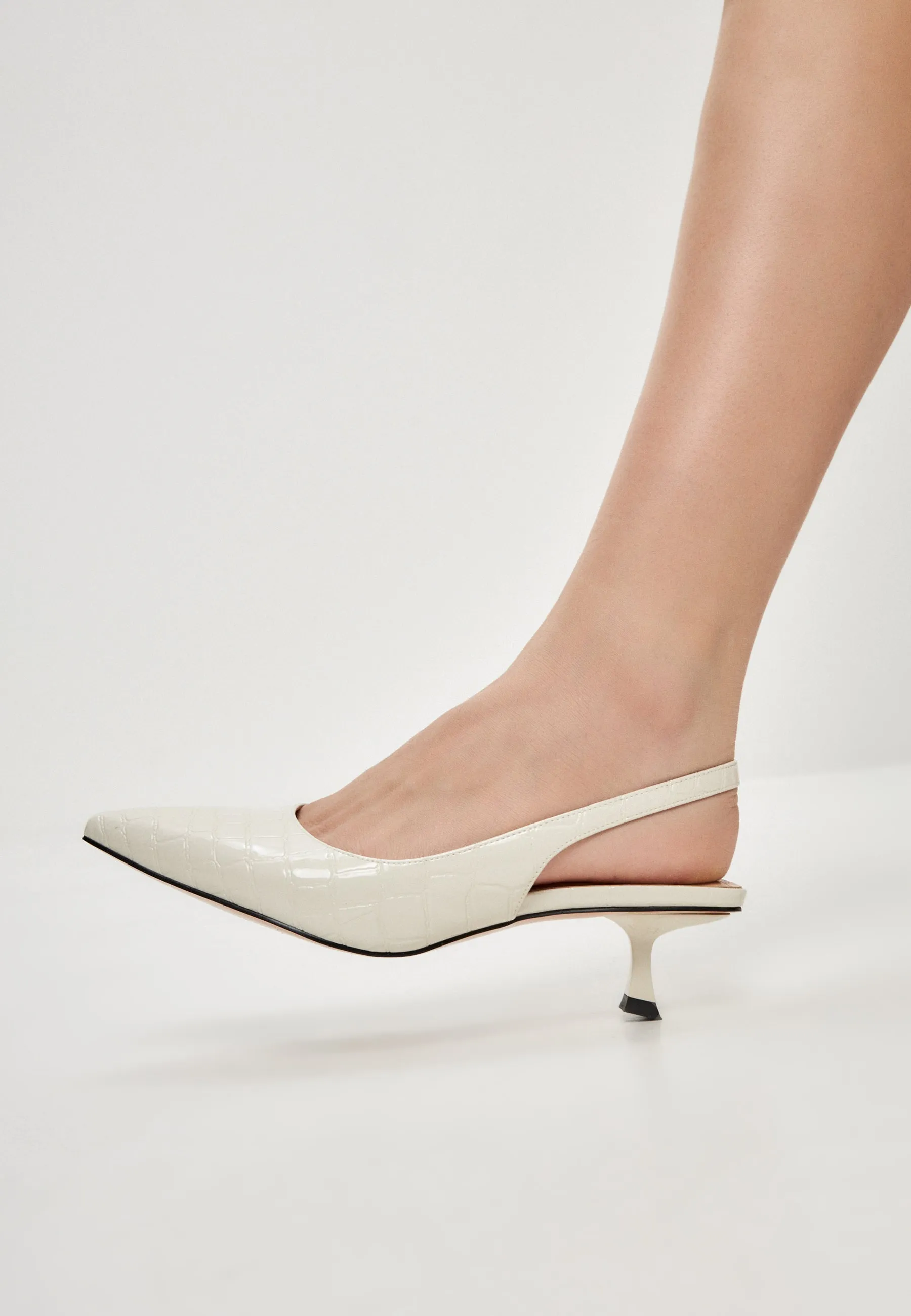 Stiletto Heeled Pumps Eli - Off White