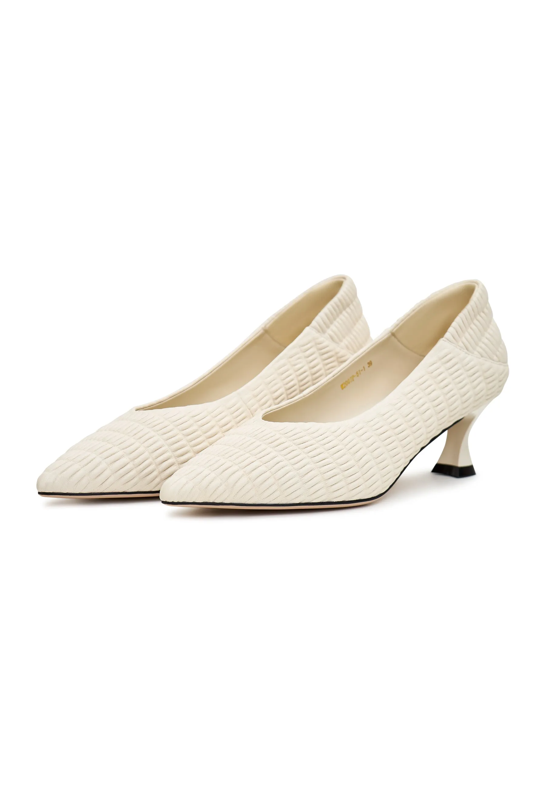 Stilleto Heels Pumps Carol - White