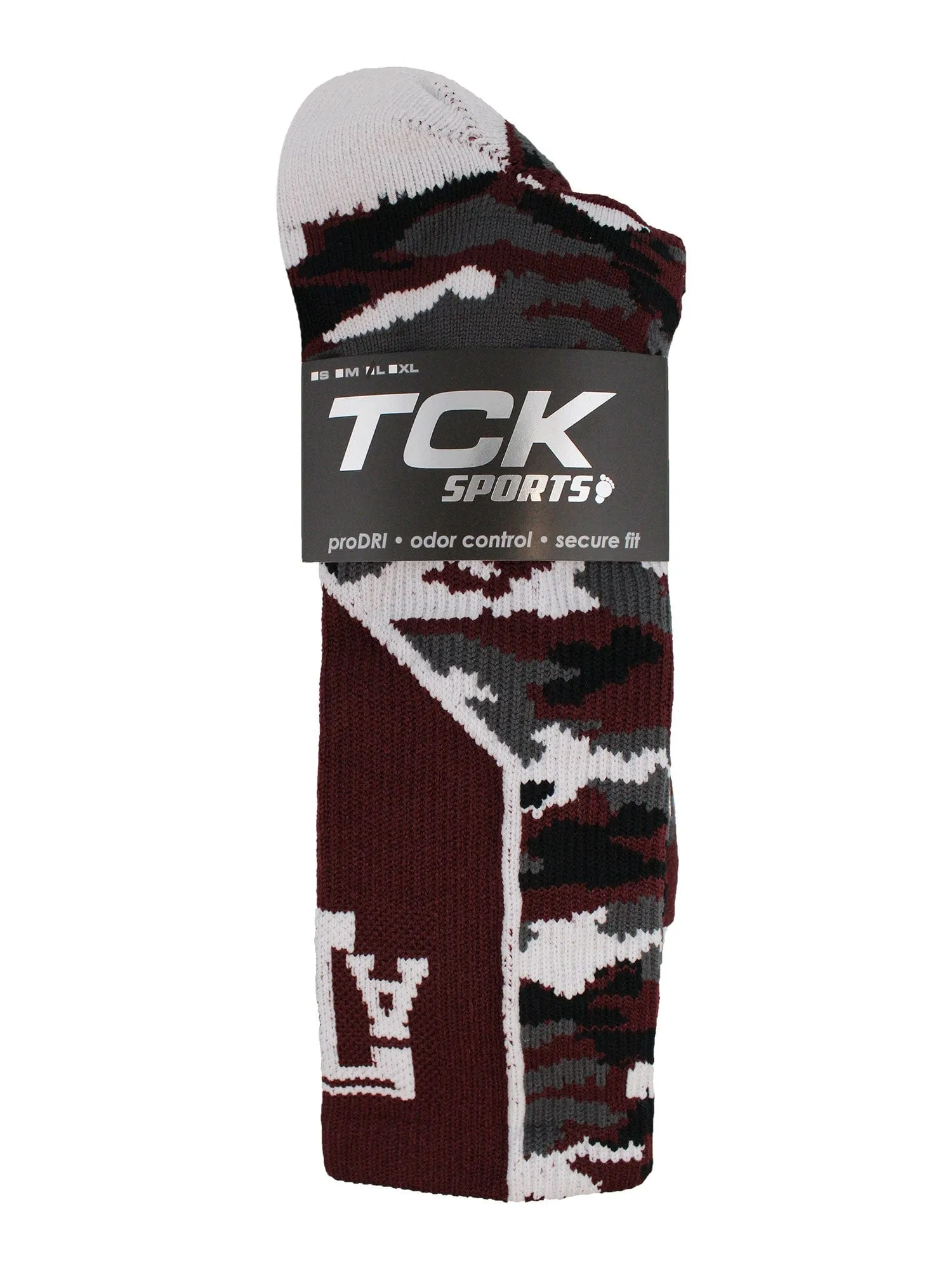 Texas A&M Aggies Woodland Camo Crew Socks