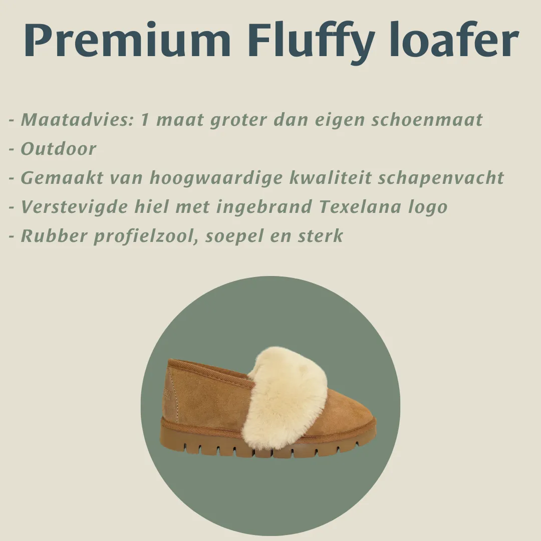 Texelana - Premium Fluffy loafer | outdoor vachtschoen