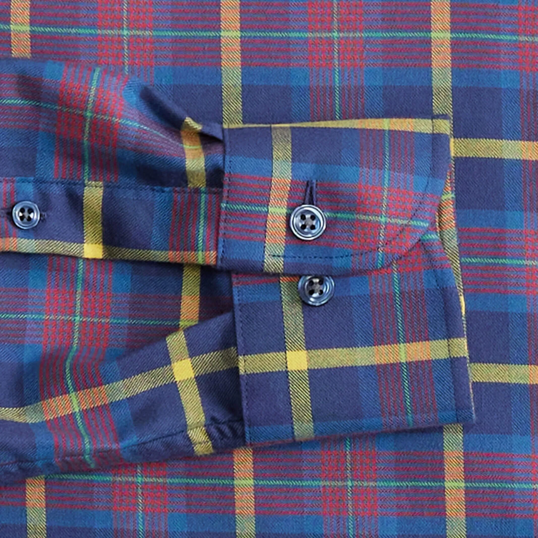 The Blue Berkley Plaid Custom Shirt