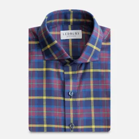 The Blue Berkley Plaid Custom Shirt