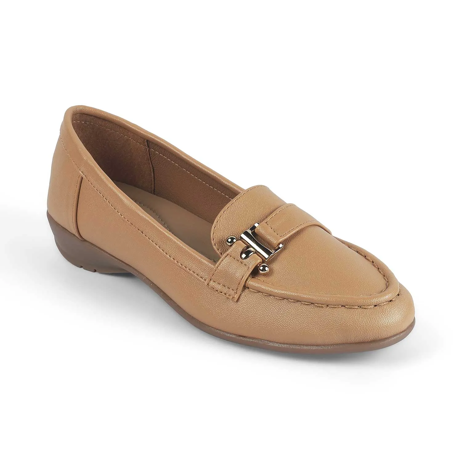 Tresmode Lasi Beige Women's Casual Loafers