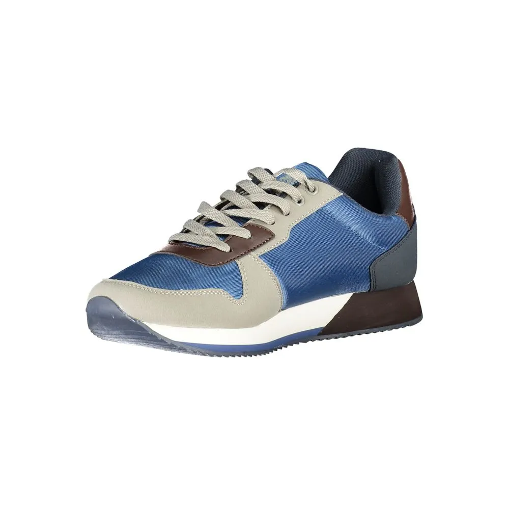 U.S. POLO ASSN. Blue Polyester Men Sneaker