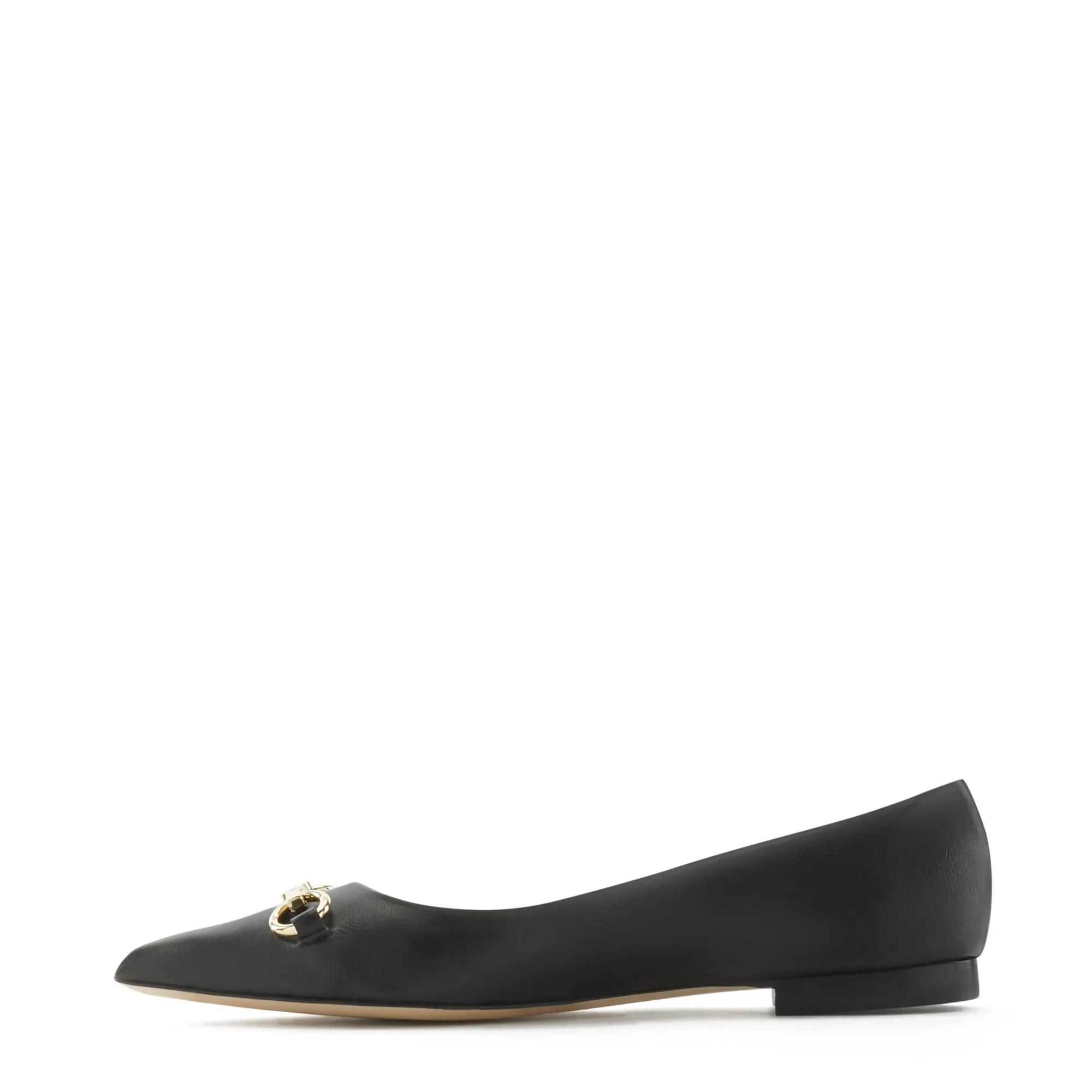 Vendôme Elita black calfskin leather ballerinas