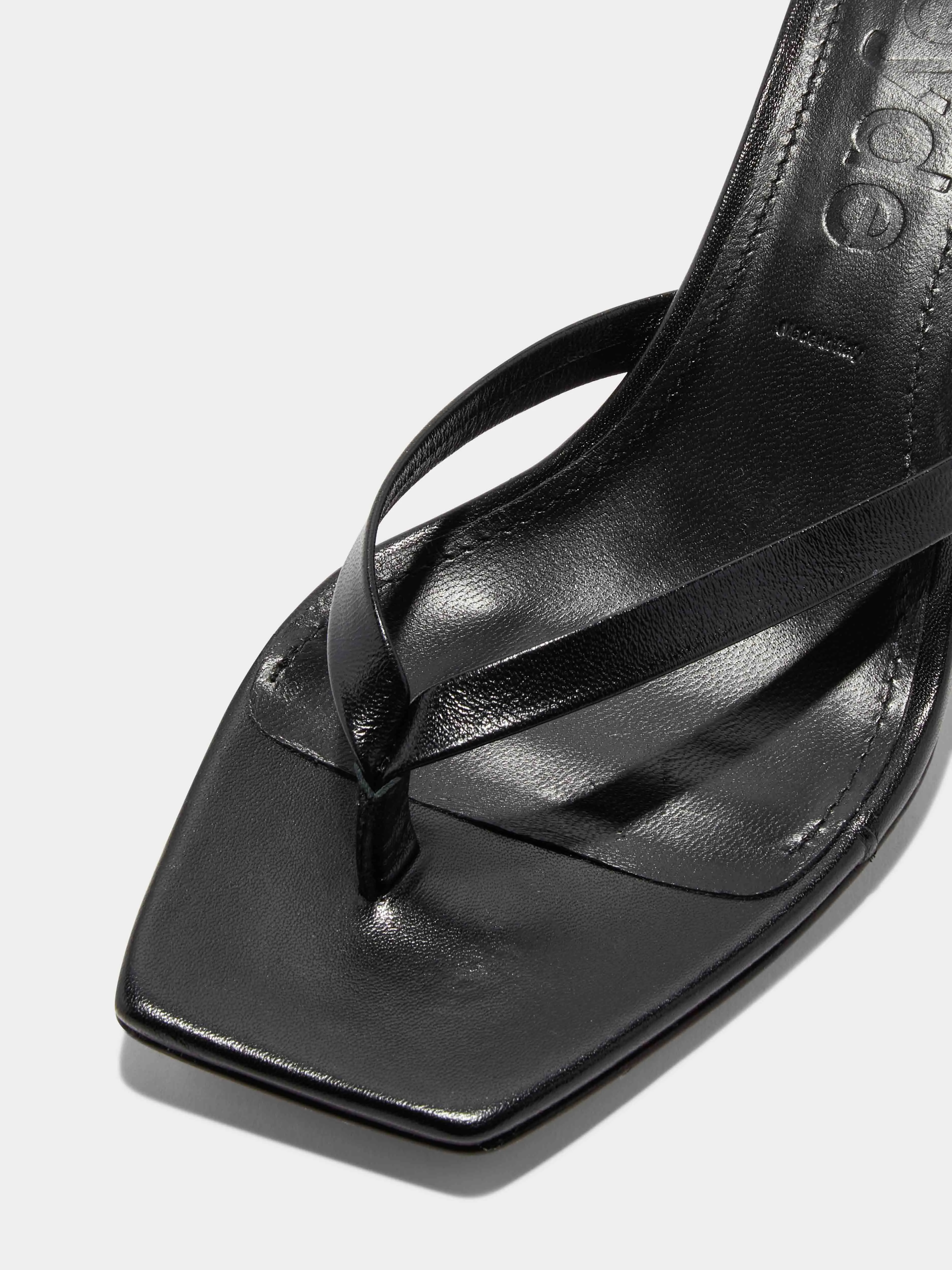 Wilma Leather Toe-Post Sandals