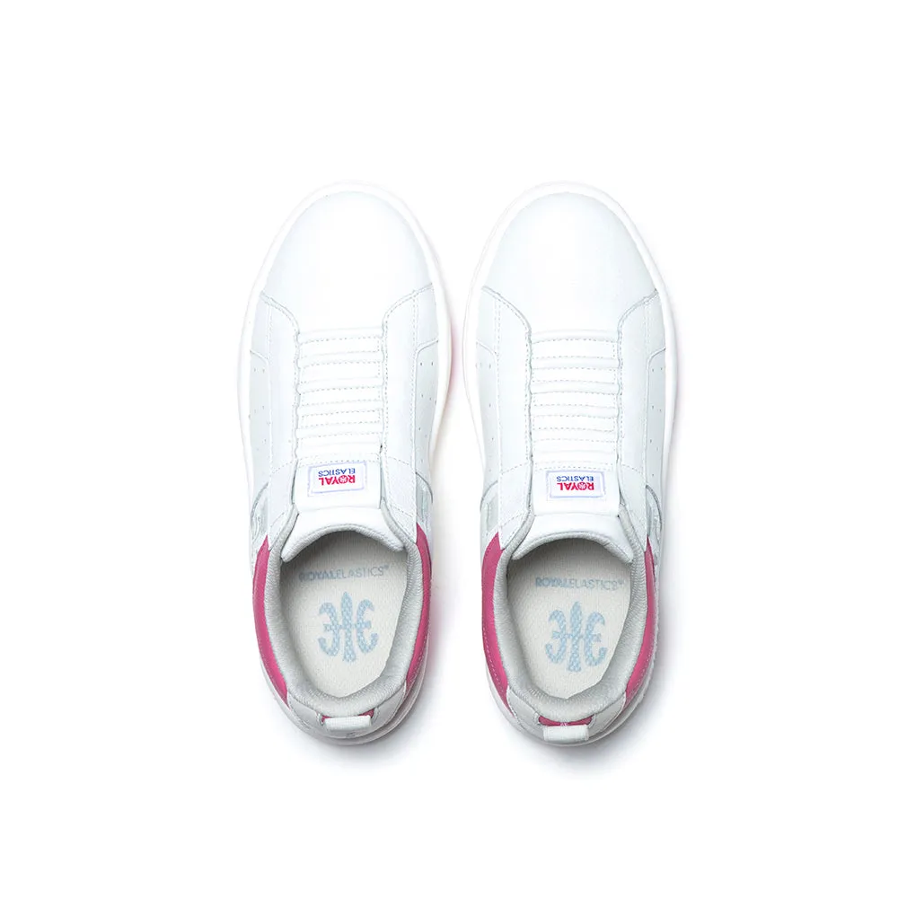 Women's Icon 2.0 White Pink Leather Sneakers 96502-010