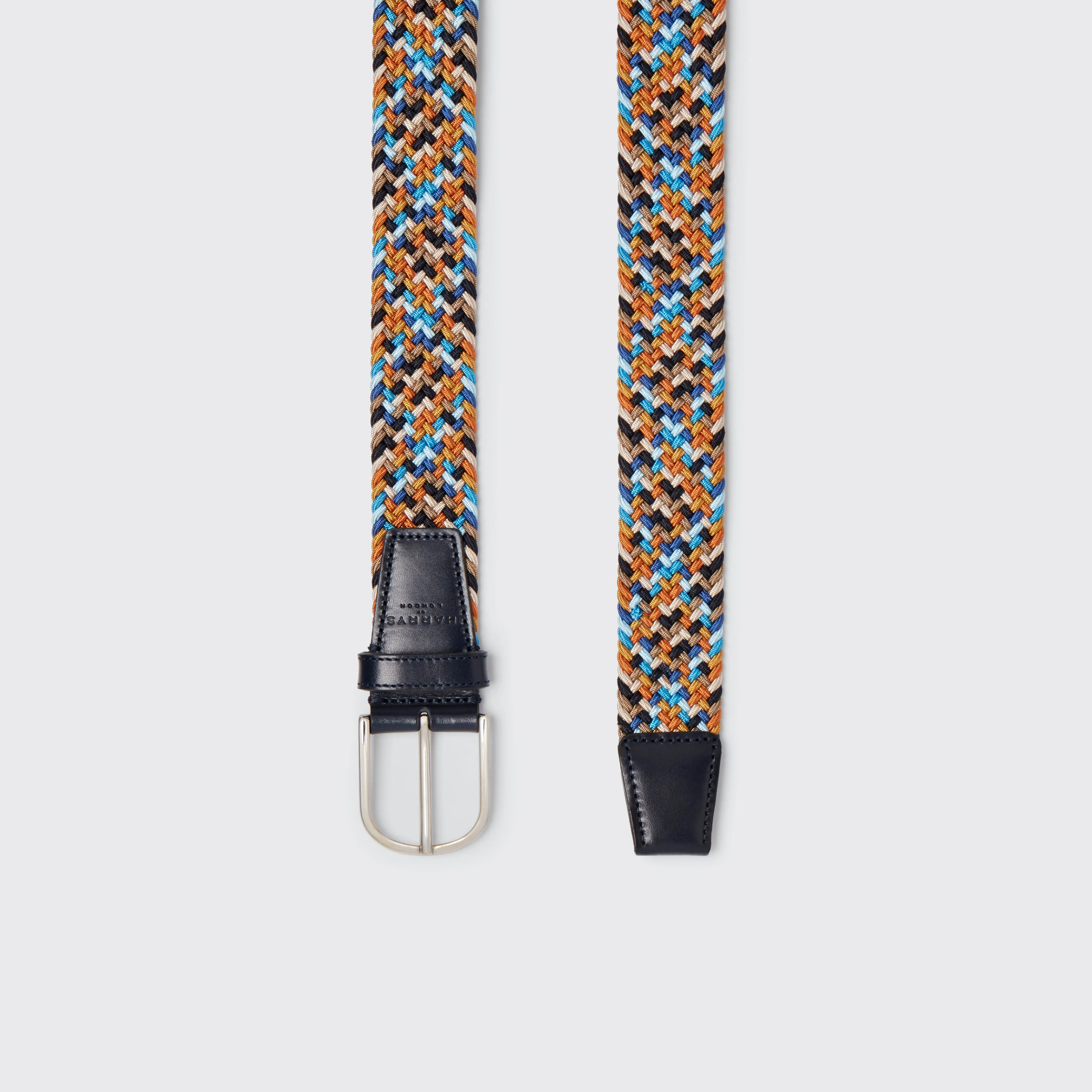 Woven Belt Rayon Multi 35mm