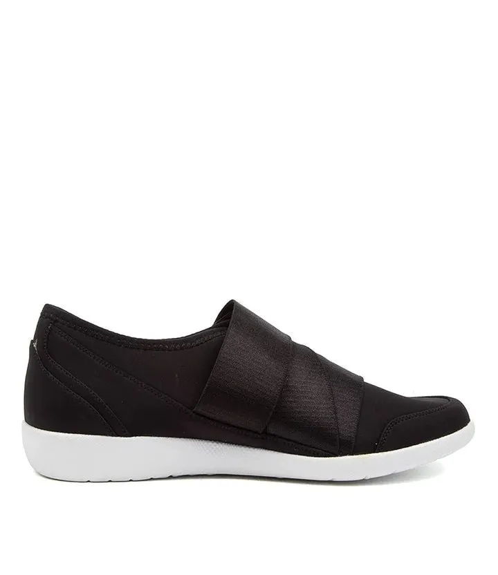 Ziera Shoes Women's Urban Comfort Shoe - Black/White Sole